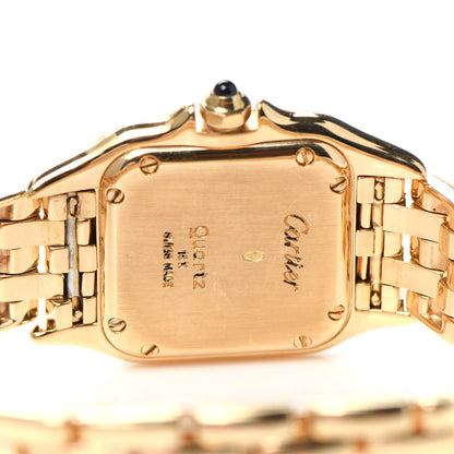 Cartier 18K Yellow Gold 22mm Panthere Quartz Watch 4 of 4