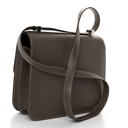Hermes Epsom Horseshoe Constance 24 Etain Black 3 of 11