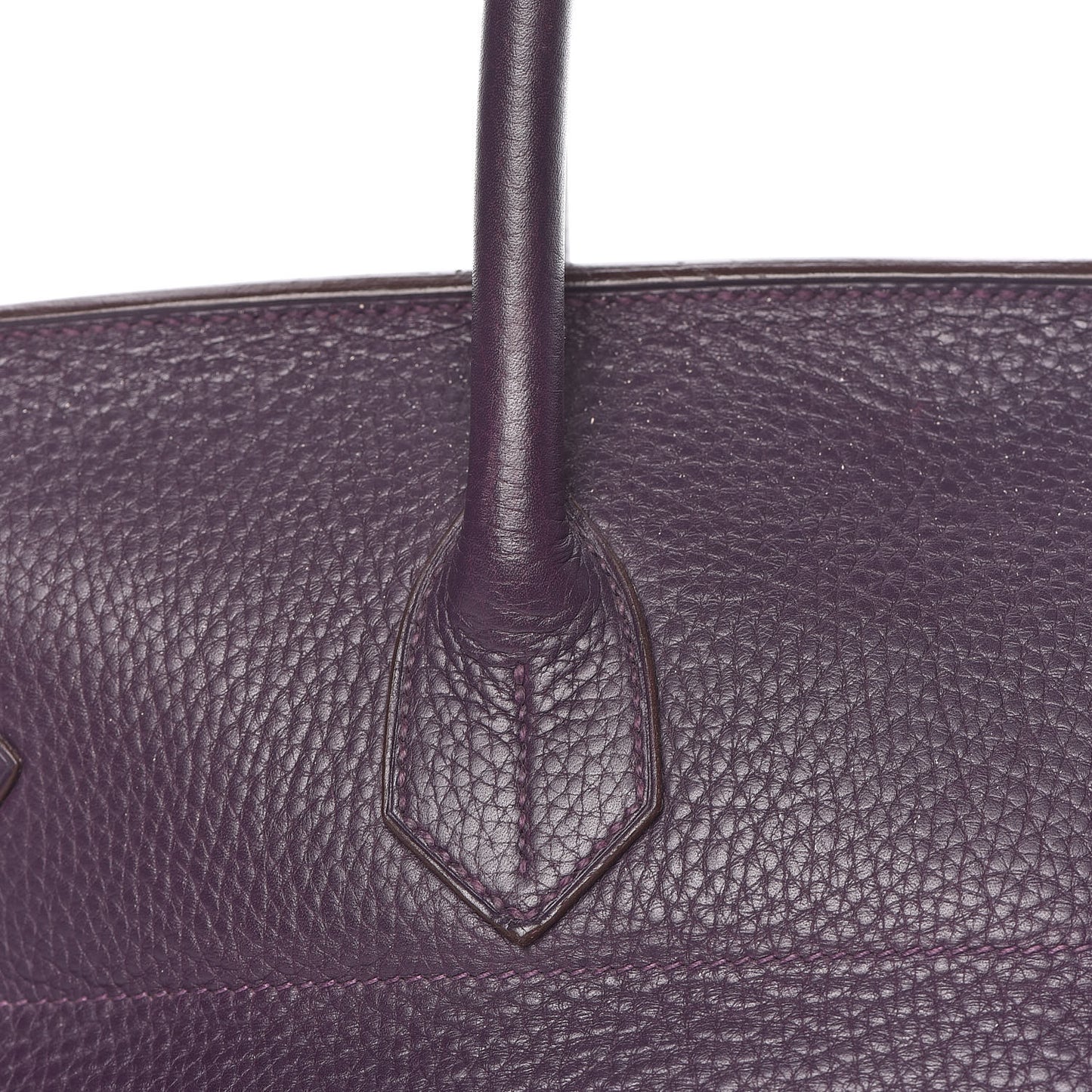 Taurillon Clemence JPG Birkin 42 Raisin