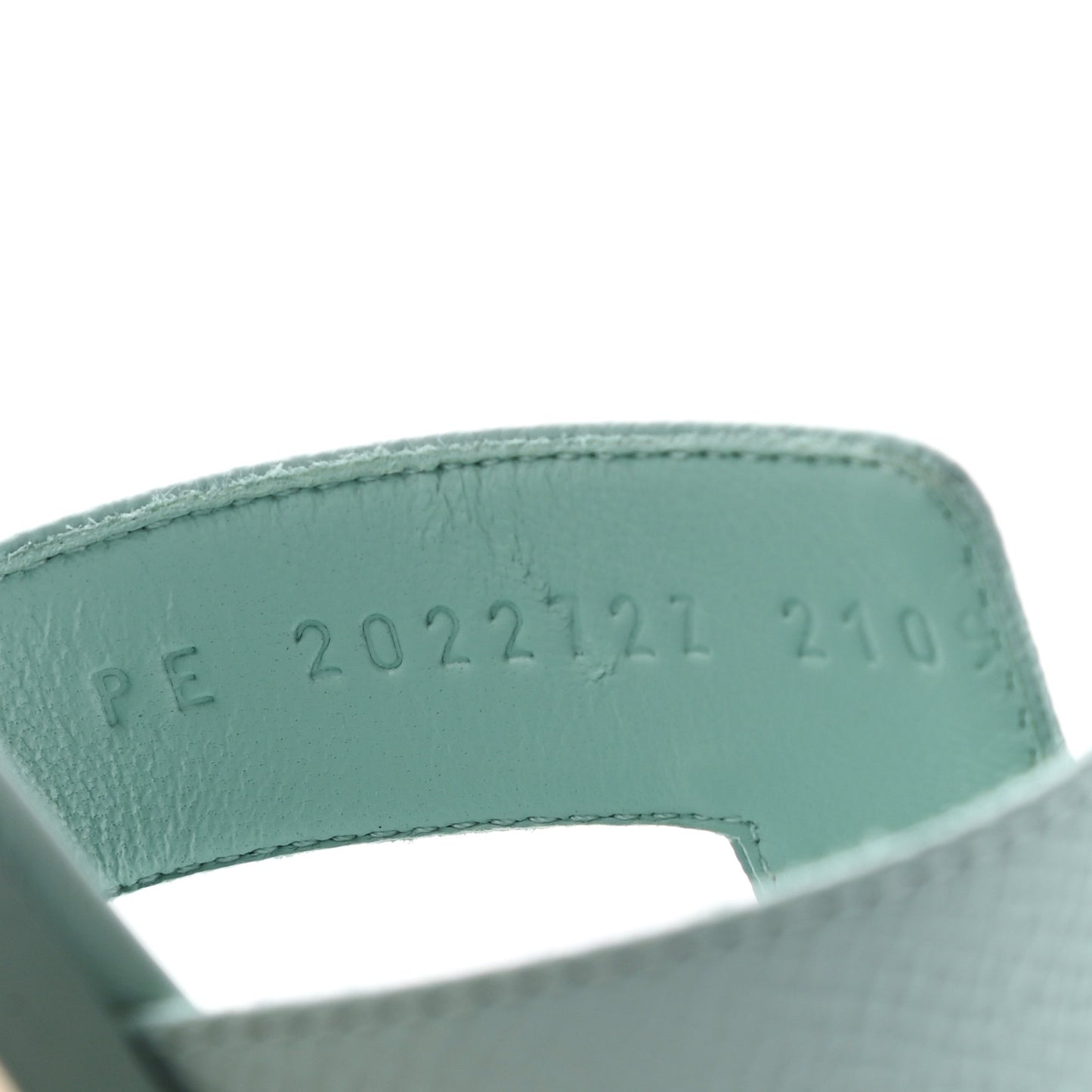 Epsom Oran Sandals 39.5 Vert Embrun