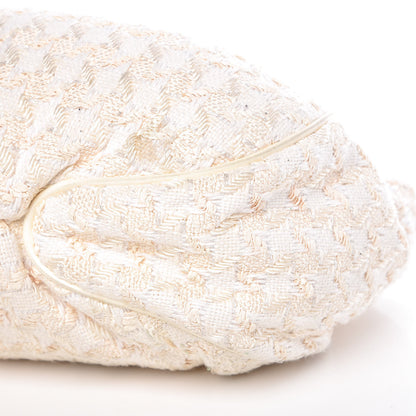 Chanel Tweed Boucle Knitting Bag Ivory 14 of 14