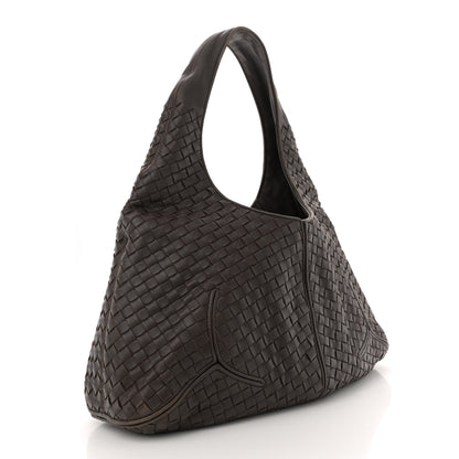 Bottega Veneta Nappa Intrecciato Ball Hobo Ebano 2 of 11