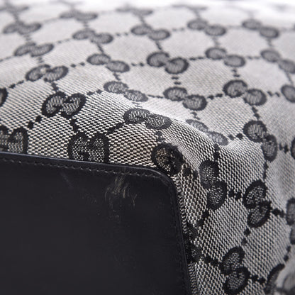 Gucci Monogram Large Bucket Tote Black 11 of 14