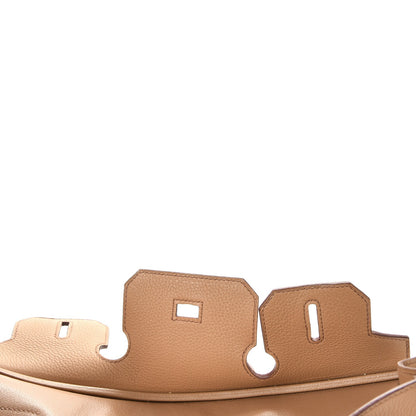 Hermes Taurillon Clemence Birkin 30 Camel Tabac 9 of 44