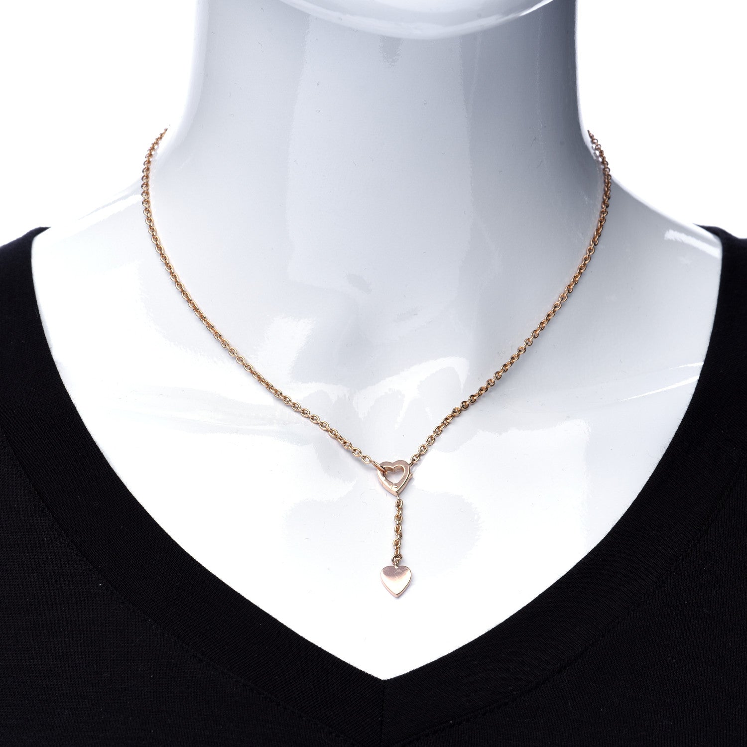 Cartier 18K Pink Gold Mon Amour Lariat Necklace 2 of 6