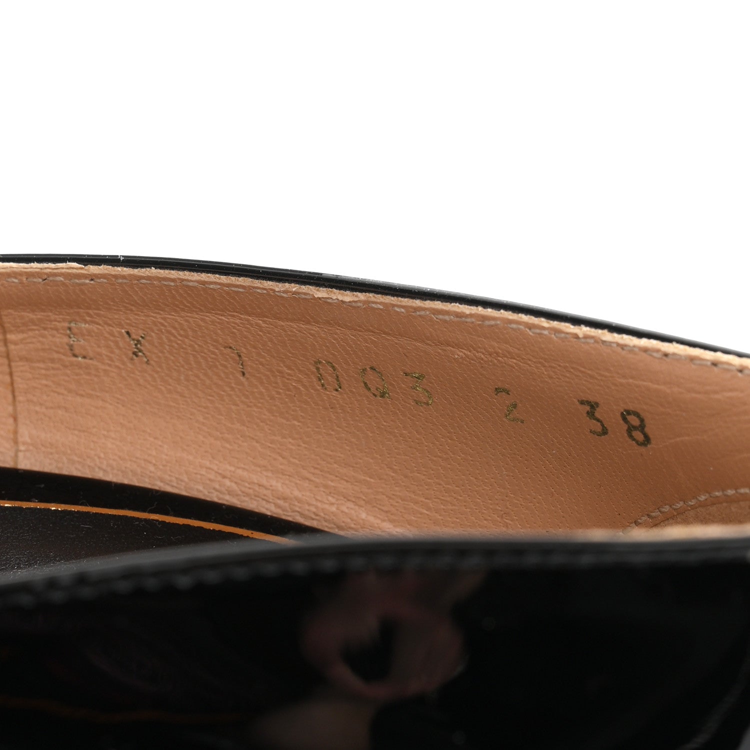 Valentino Garavani Patent Tan-Go 55/155mm Platform Sandals 38 Black 9 of 9