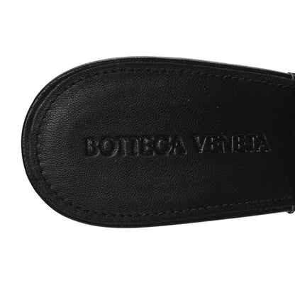 Bottega Veneta Nappa Maxi Intrecciato Lido Mule Sandals 37 Black 7 of 8