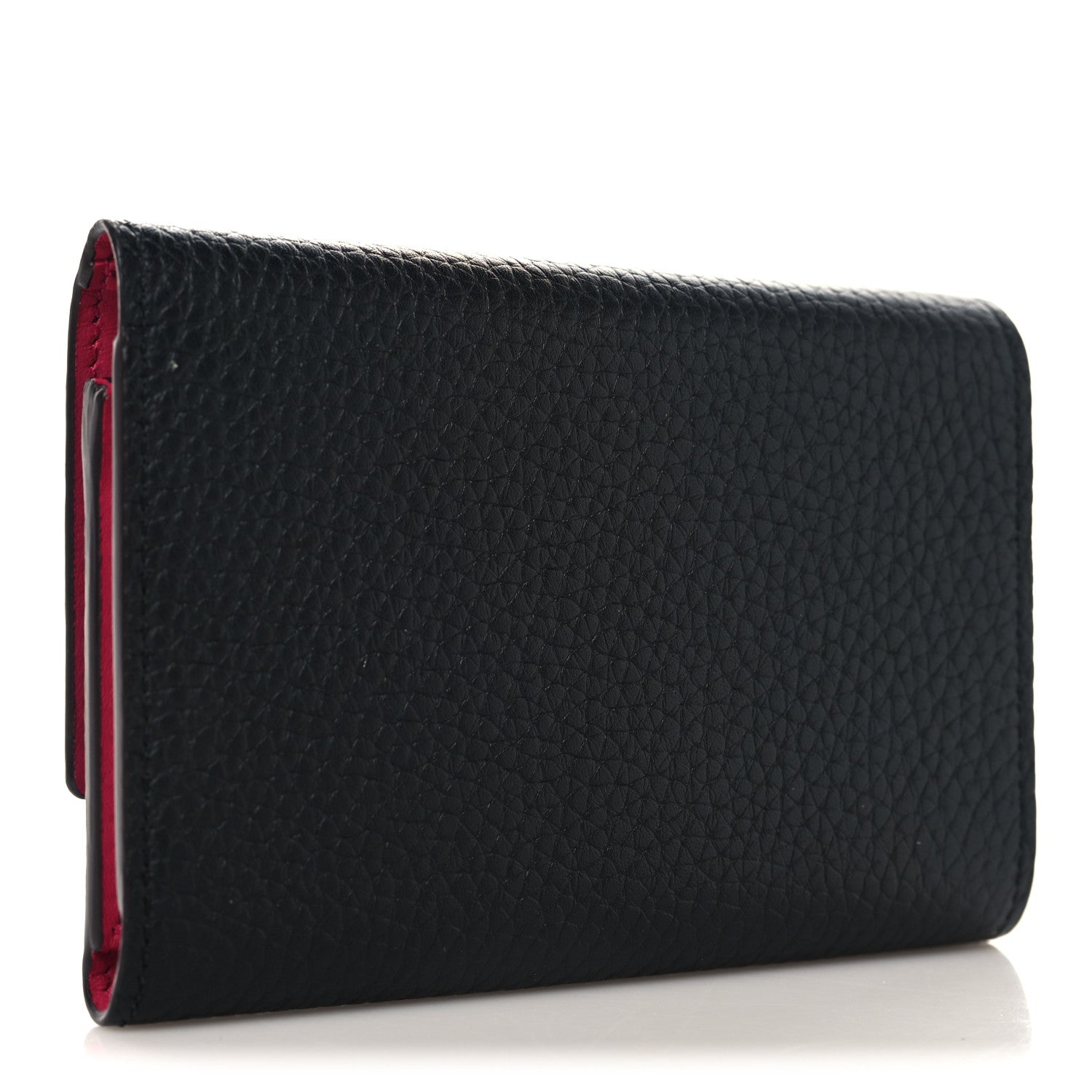 Louis Vuitton Taurillon Capucines Compact Wallet Black 3 of 6
