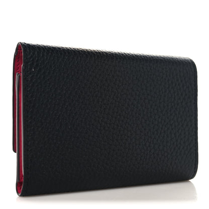 Louis Vuitton Taurillon Capucines Compact Wallet Black 3 of 6