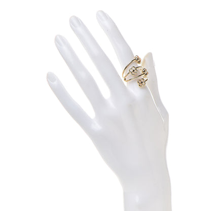 Louis Vuitton Flower Full Ring L Gold 2 of 5