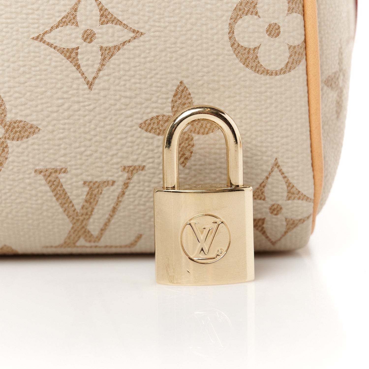 Louis Vuitton Monopaname Speedy Bandouliere 25 Beige Ocher 8 of 12