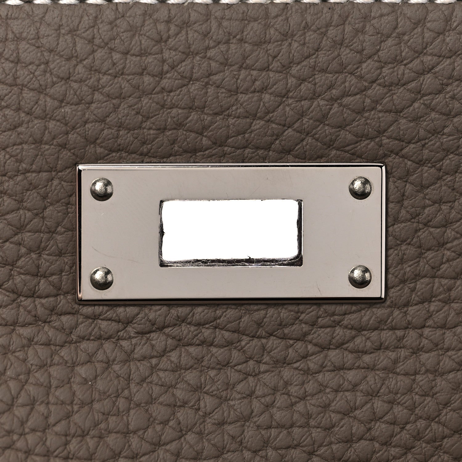 Hermes Togo Kelly Retourne 32 Etoupe 13 of 17