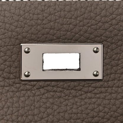 Hermes Togo Kelly Retourne 32 Etoupe 13 of 17