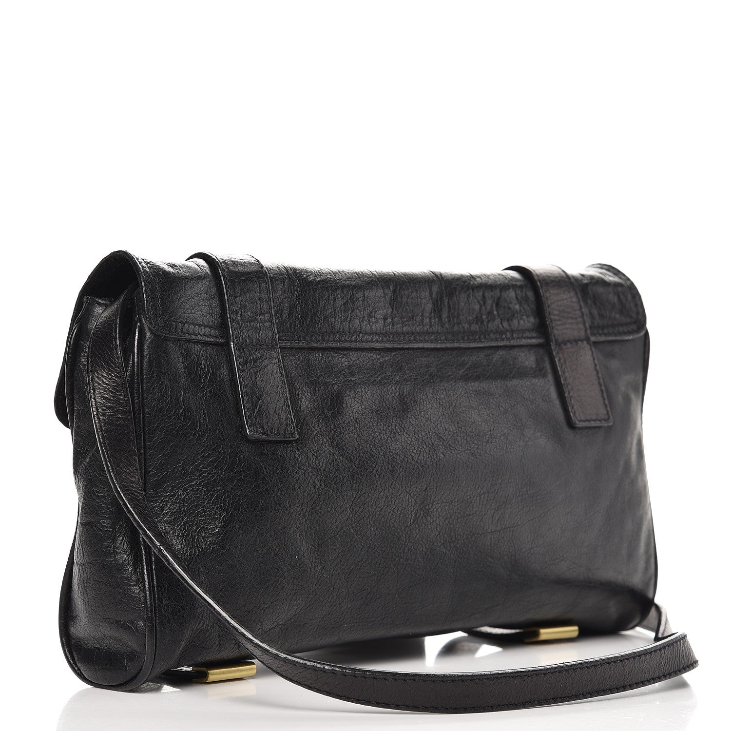 Mulberry Soft Buffalo Alexa Crossbody Clutch Black 3 of 8