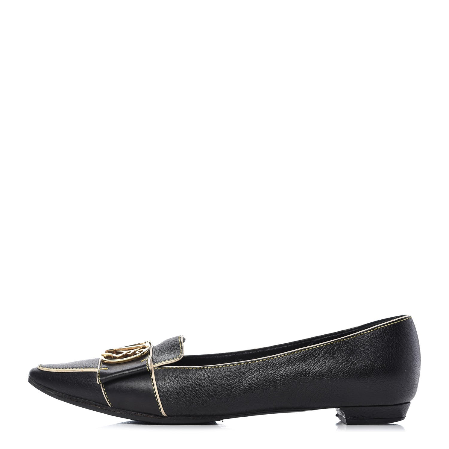 Louis Vuitton Suhali Flats 38 Black 1 of 9