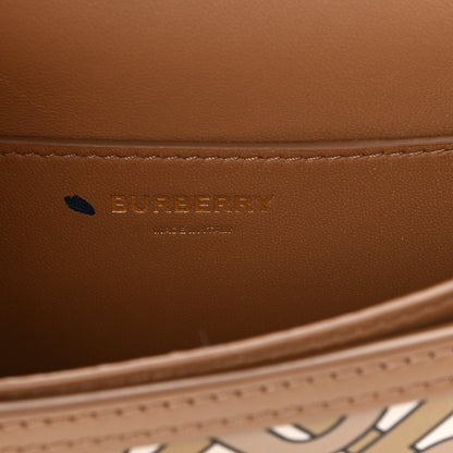 Burberry Calfskin Monogram Mini TB Bag Beige 6 of 7