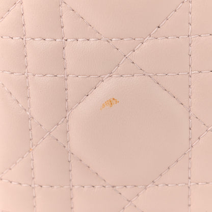 Christian Dior Lambskin Cannage Small Lucky Badges My Lady Dior Light Pink 14 of 17
