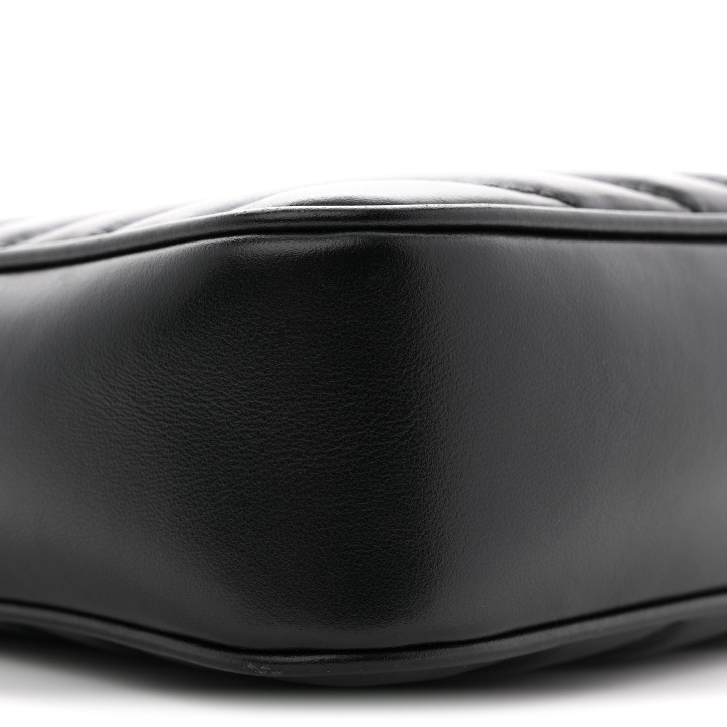 Calfskin Matelasse Monogram Monochrome Lou Camera Bag Black