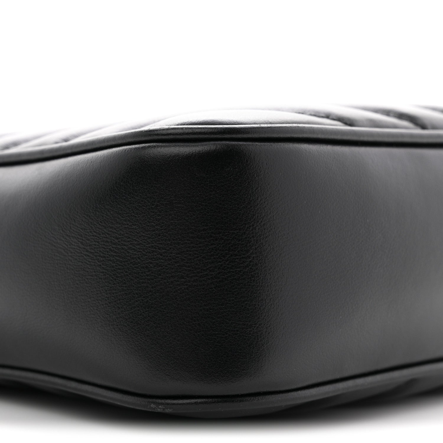 Saint Laurent Calfskin Matelasse Monogram Monochrome Lou Camera Bag Black 9 of 13