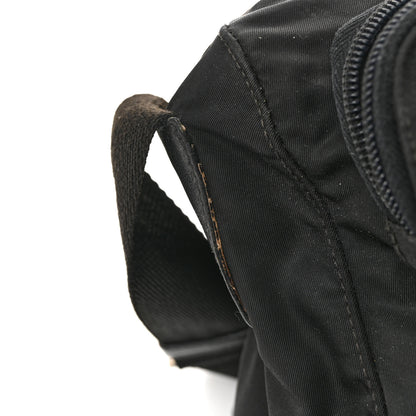 Prada Tessuto Nylon Saffiano Vela Messenger Bag Black 15 of 15