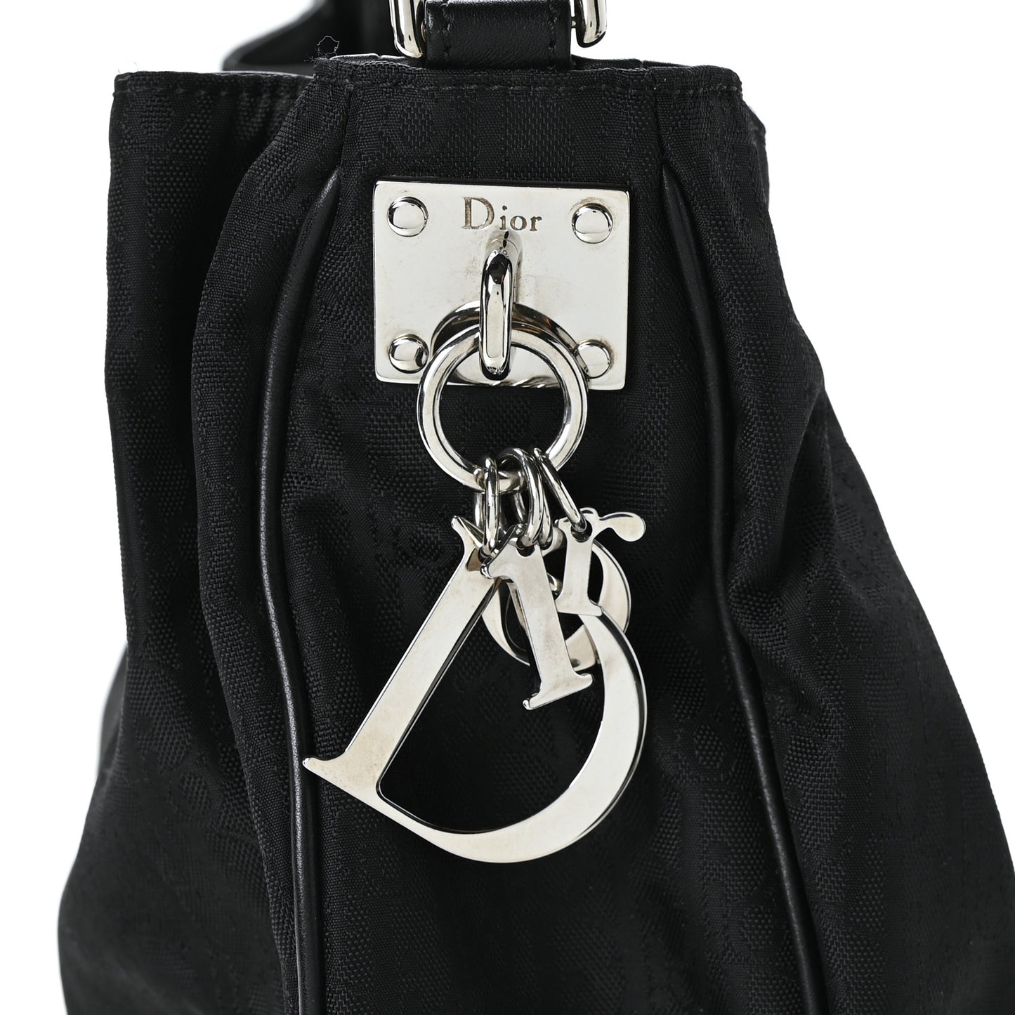 Nylon Monogram Lovely Hobo Black