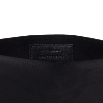 Saint Laurent Lambskin Teddy Drawstring Bag White 10 of 11
