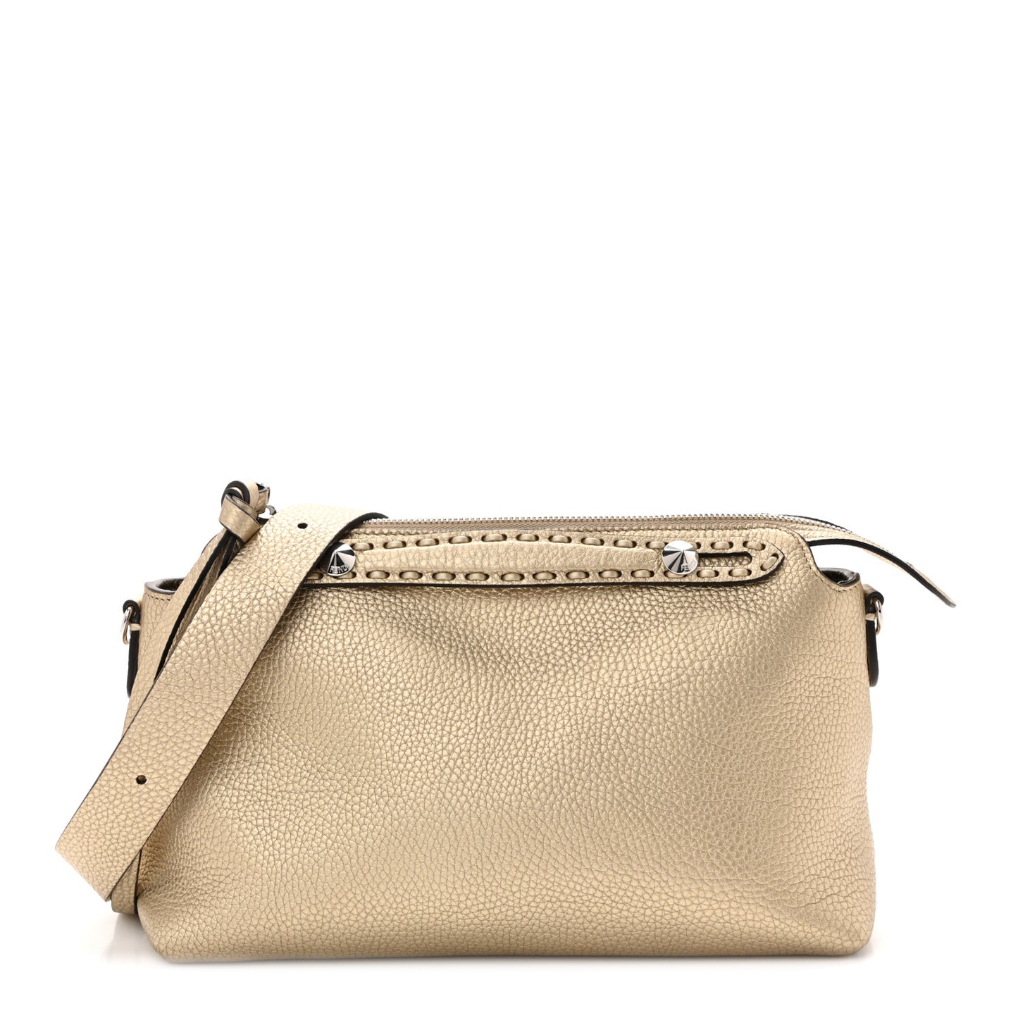 Cuoio Romano Selleria Medium By The Way Boston Bag Gold
