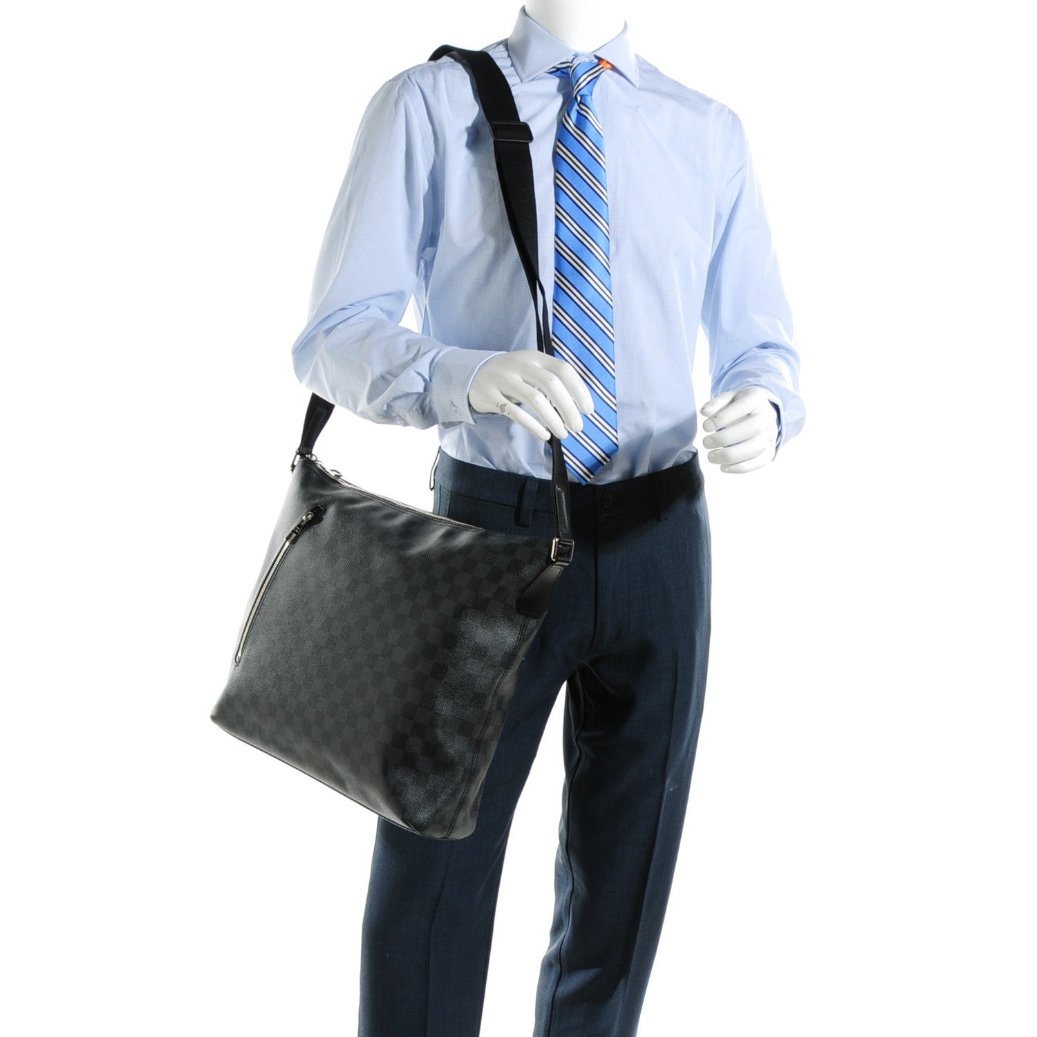 Louis Vuitton Damier Graphite Mick GM 2 of 7