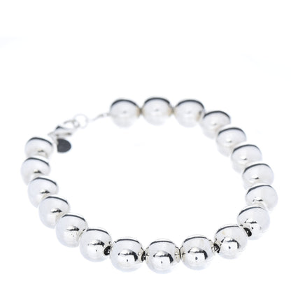 Tiffany Sterling Silver 10mm HardWear Ball Bracelet 1 of 6