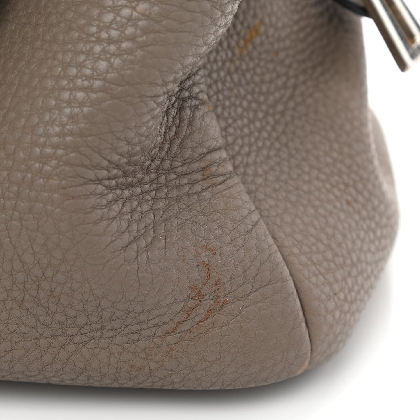 Vitello Phenix Top Handle Bag Argilla