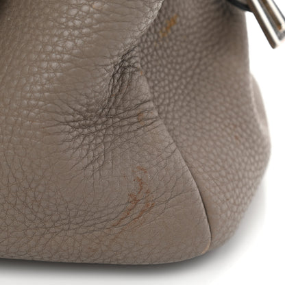 Prada Vitello Phenix Top Handle Bag Argilla 10 of 14