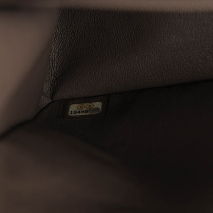 Chanel Patent Quilted Jumbo Double Flap Grey 8 of 8