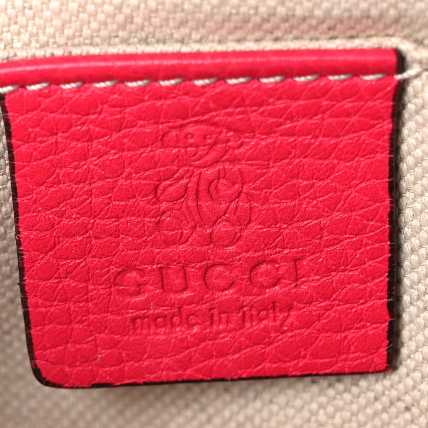 Gucci Pebbled Calfskin Children's Mini Soho Disco Messenger Bag Pink 6 of 12