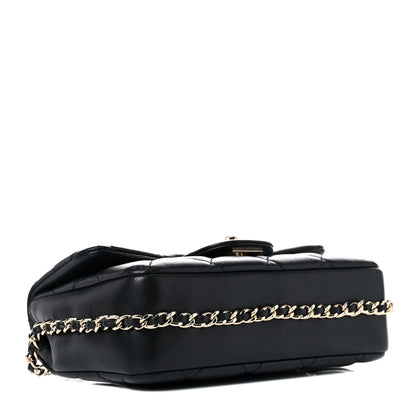 Chanel Lambskin Quilted Mini My Precious Flap Black 4 of 12