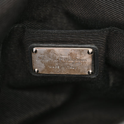 Salvatore Ferragamo Patent Gancini Embossed  Black 6 of 15
