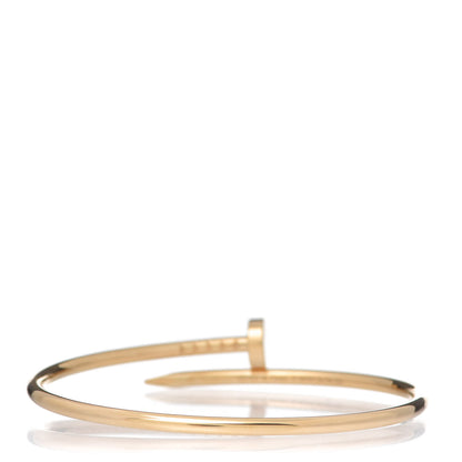 Cartier 18K Yellow Gold Small Juste Un Clou Bracelet 15 3 of 6
