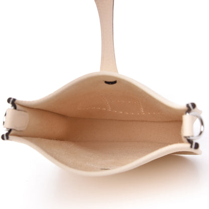 Hermes Taurillon Clemence Amazone Evelyne TPM Nata Craie 5 of 10