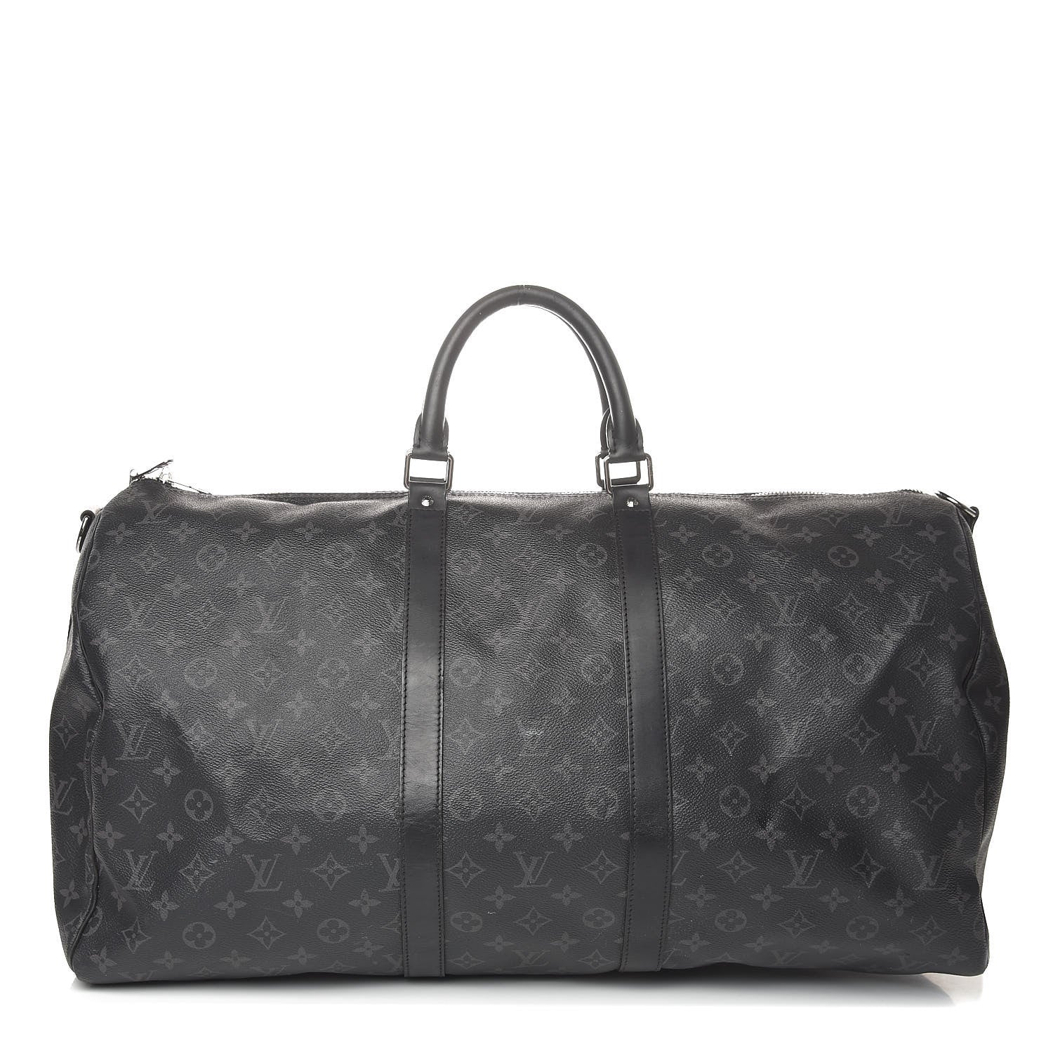 Louis Vuitton Monogram Eclipse Keepall Bandouliere 55 1 of 15