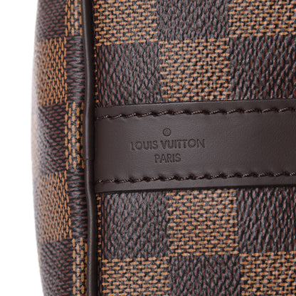 Louis Vuitton Damier Ebene Speedy Bandouliere 25 10 of 12