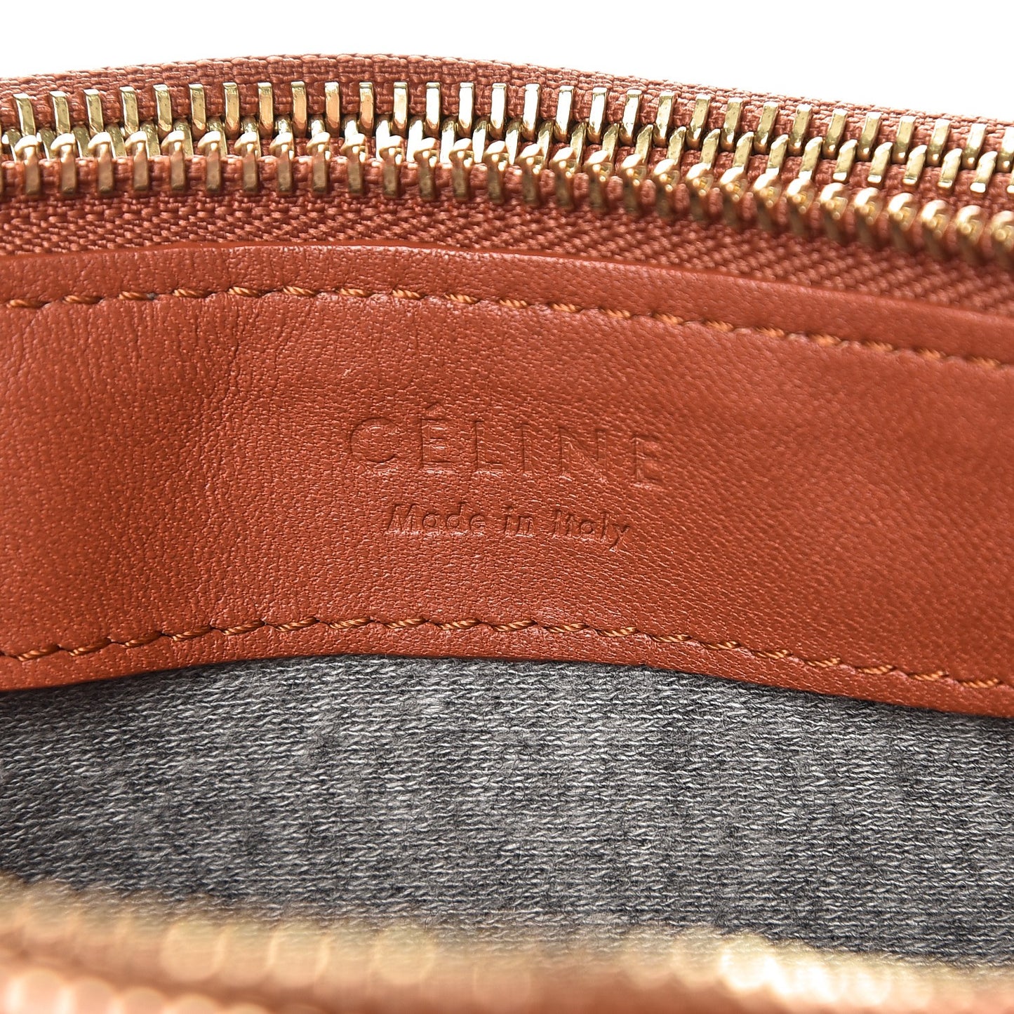 Lambskin Large Trio Crossbody Bag Brick