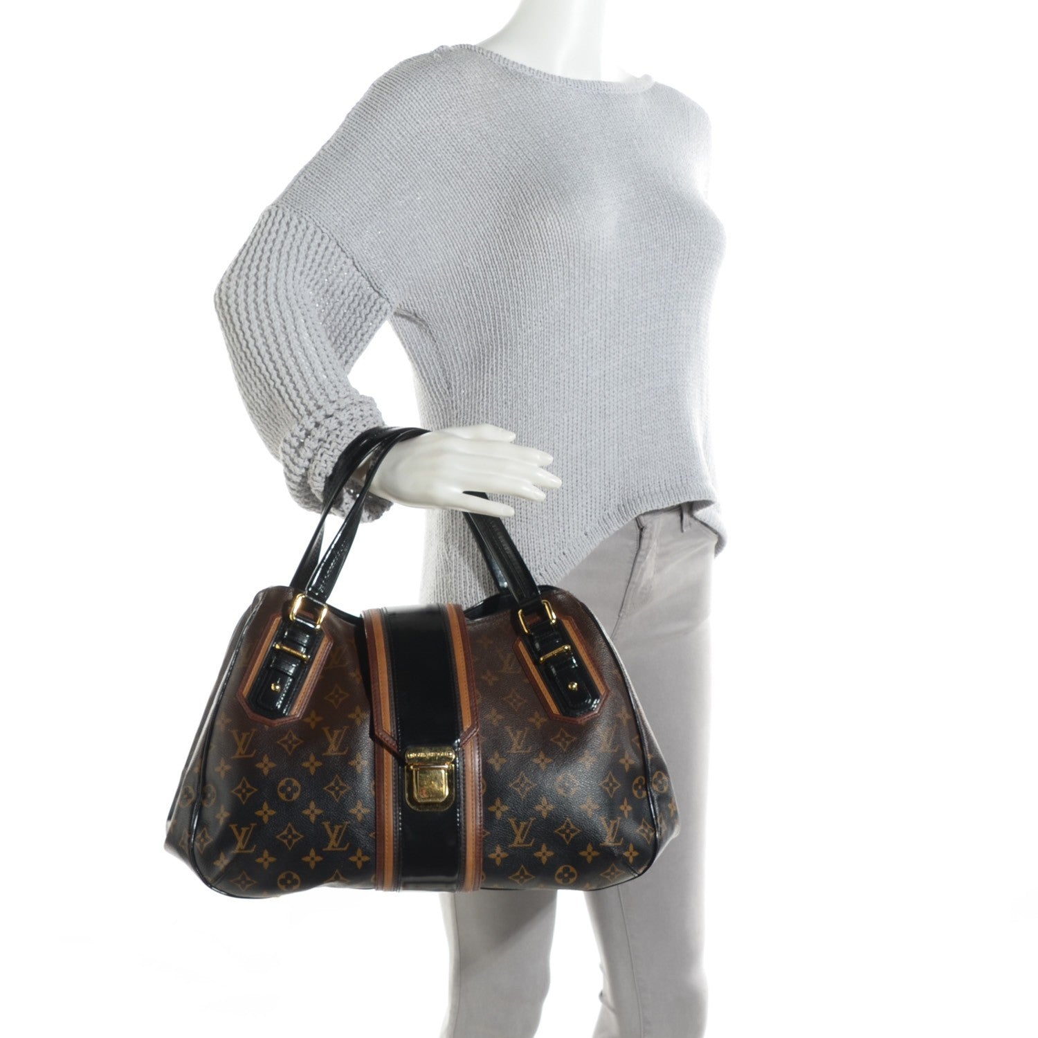 Louis Vuitton Monogram Mirage Griet Black 2 of 8