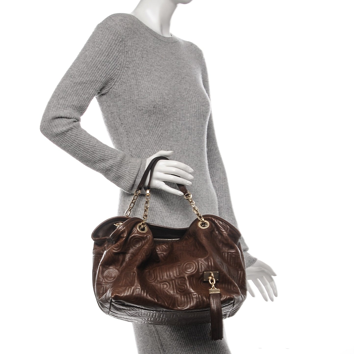 Monogram Paris Souple Whisper PM Chocolate