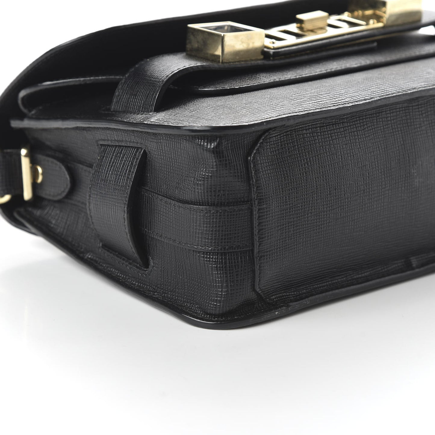 New Linosa Mini PS11 Classic Shoulder Bag Black