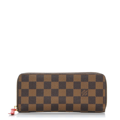 Louis Vuitton Damier Ebene Clemence Wallet 1 of 6