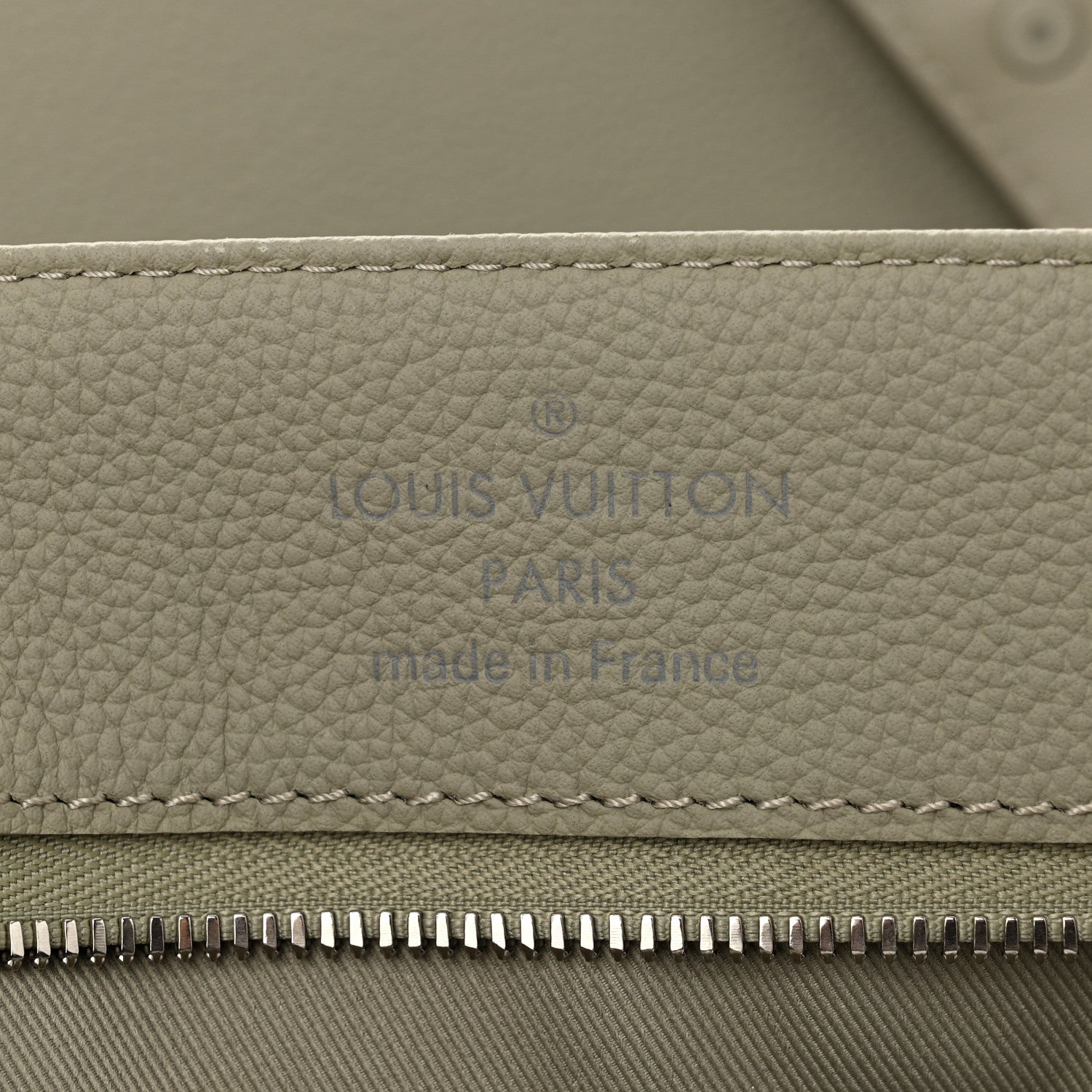 Louis Vuitton Calfskin Aerogram Fastline Tote Sage 6 of 10