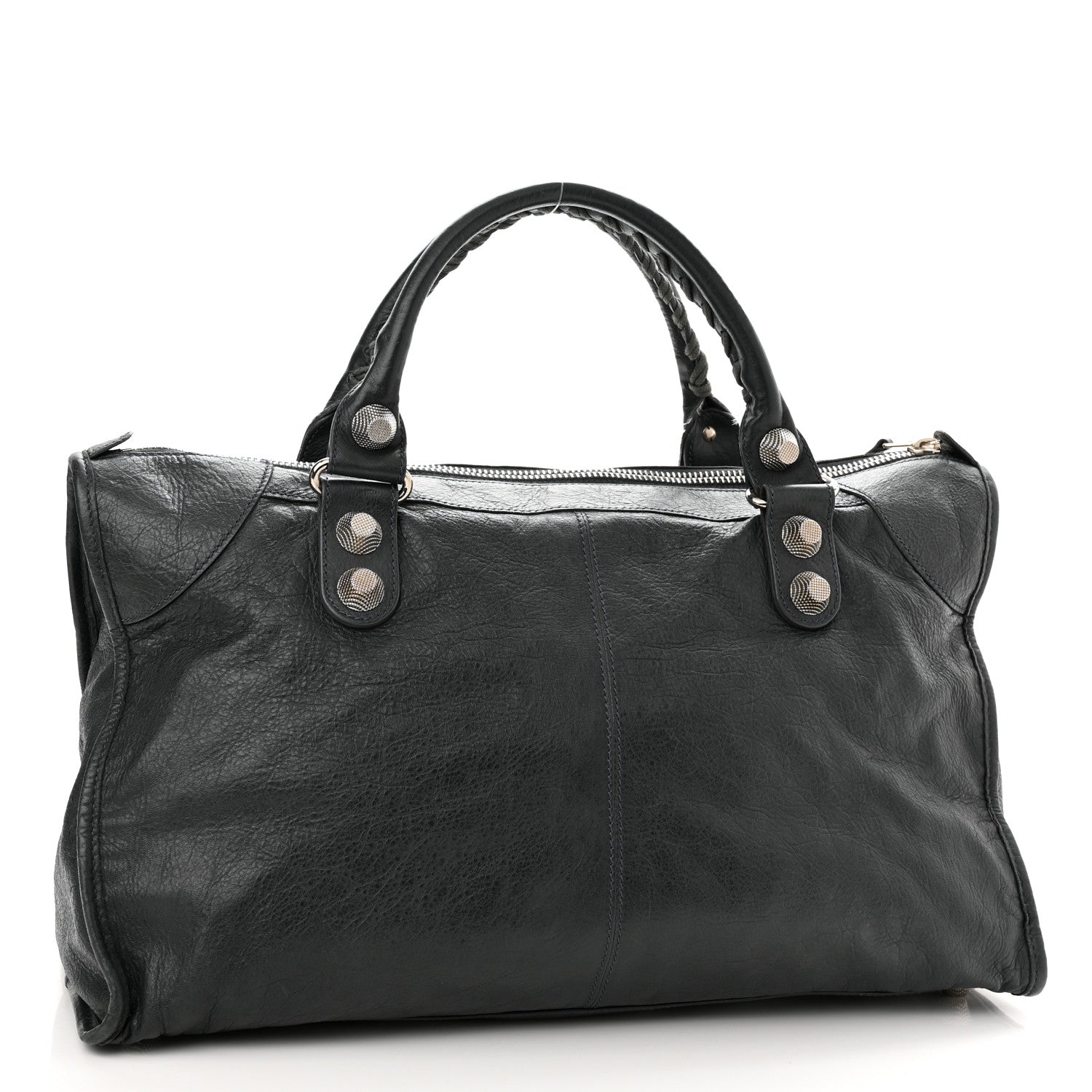 Balenciaga Agneau Giant 21 Silver Hardware Work Anthracite 2 of 14