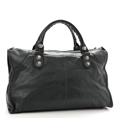 Balenciaga Agneau Giant 21 Silver Hardware Work Anthracite 2 of 14