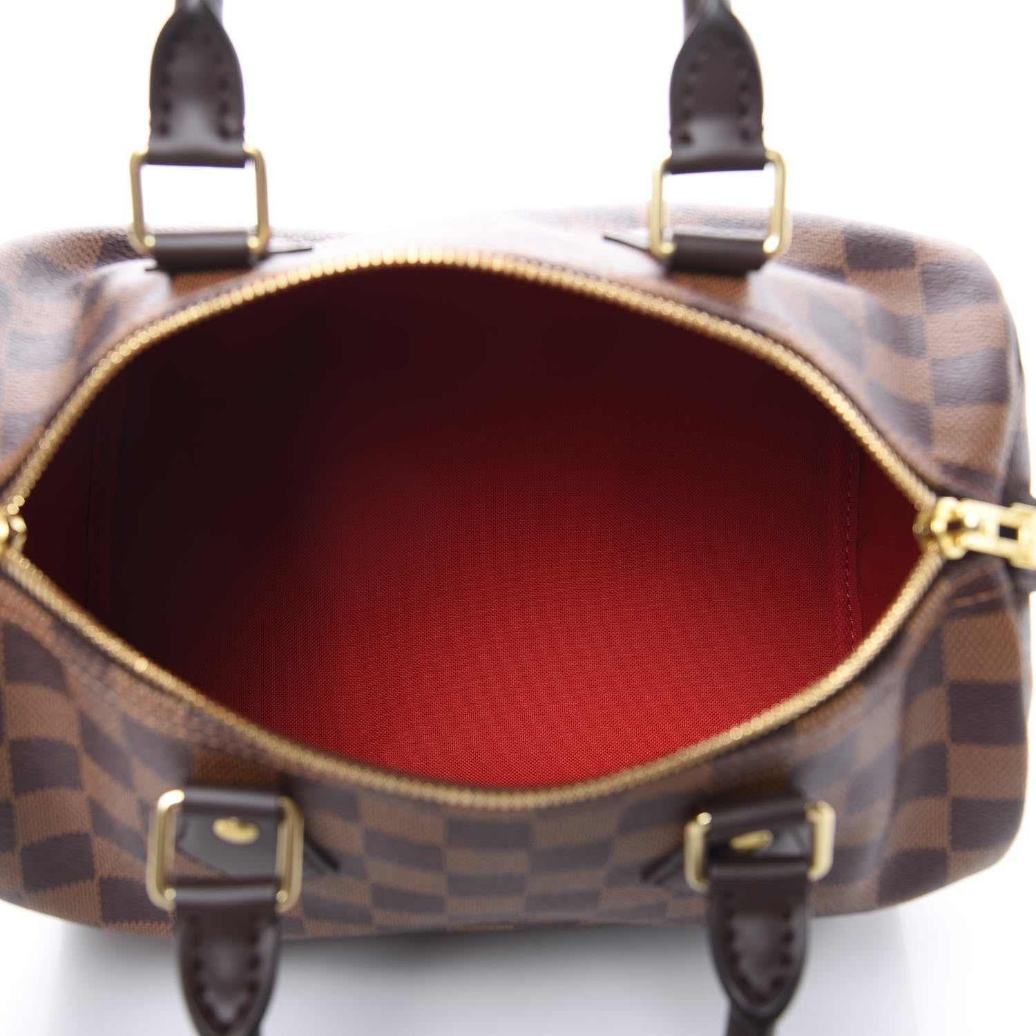 Louis Vuitton Damier Ebene Speedy Bandouliere 25 5 of 12