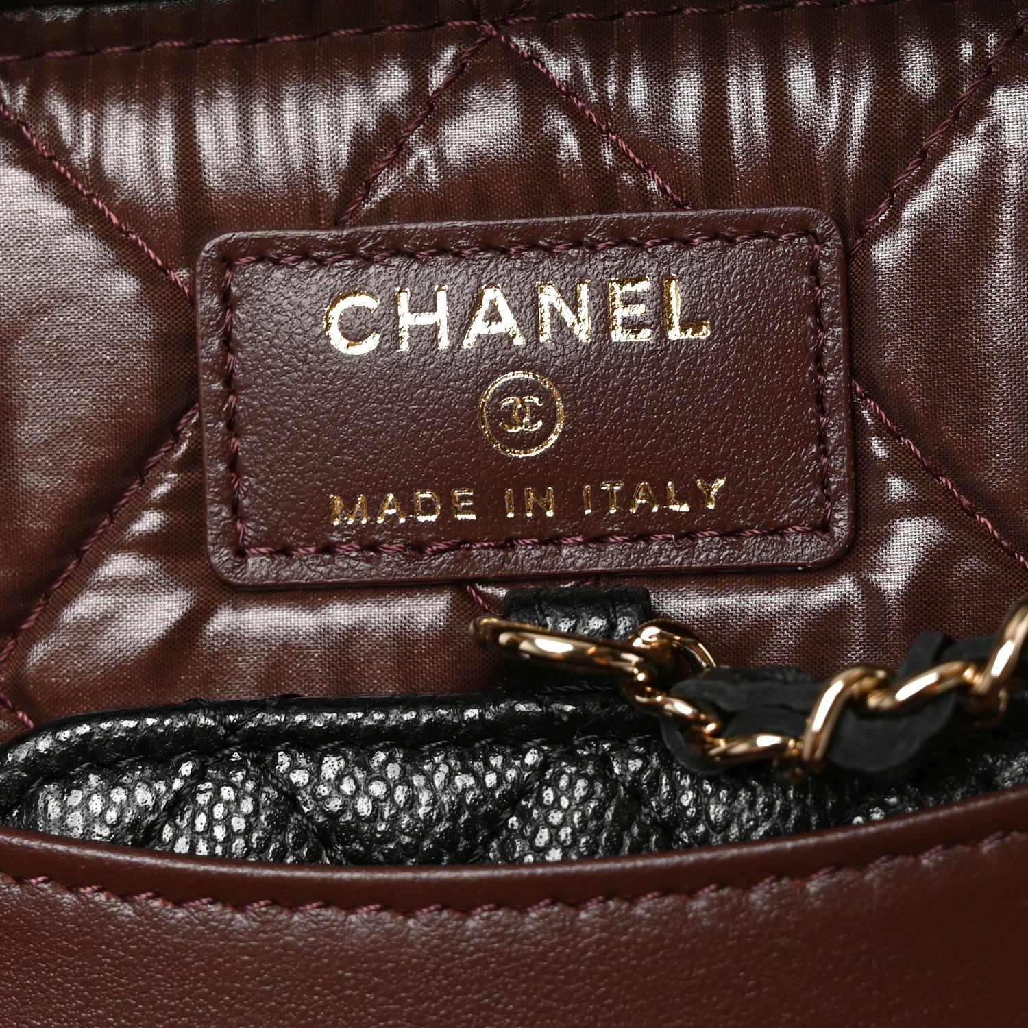 Chanel Caviar Quilted Large Vanity Pouch Black 6 of 10