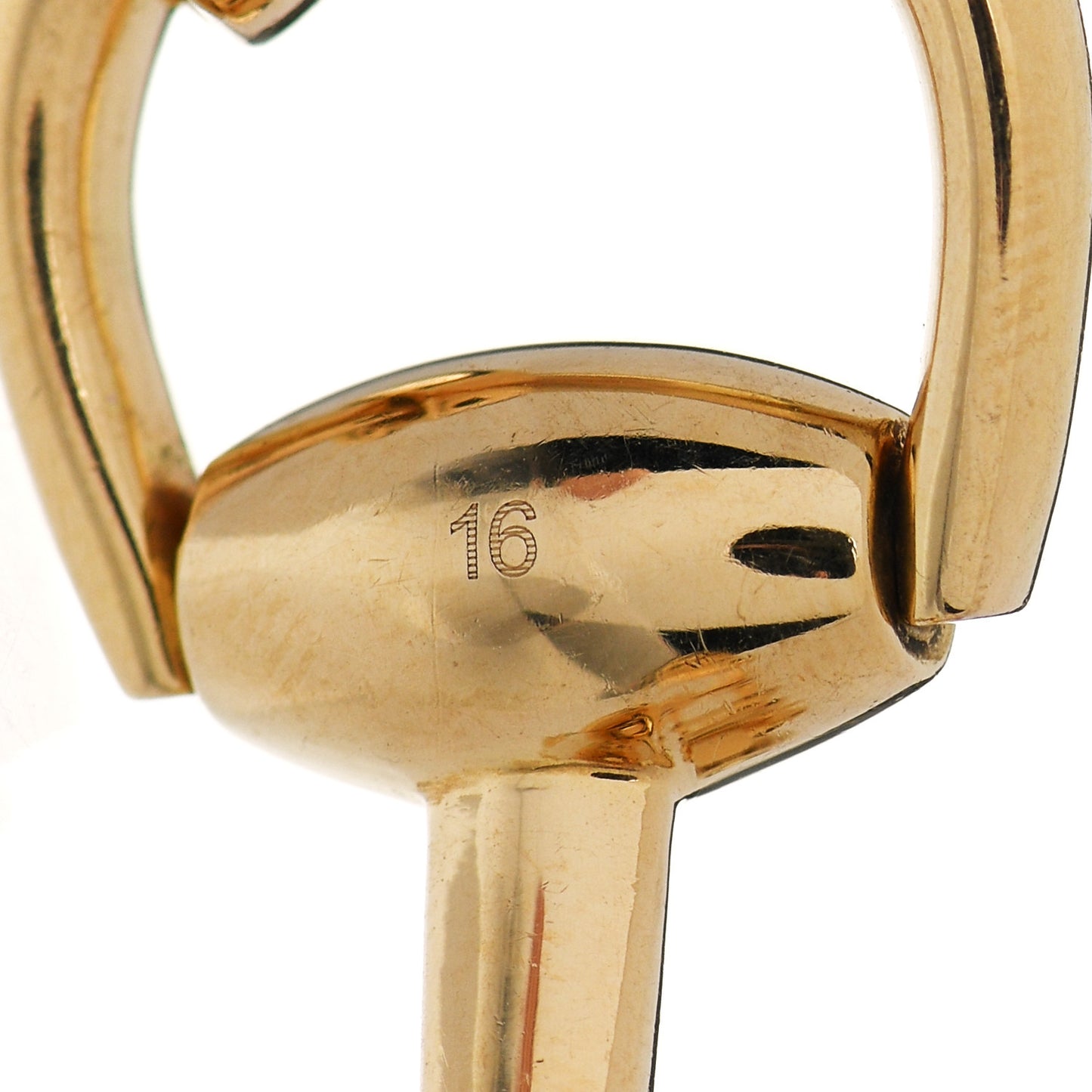 18K Yellow Gold Horsebit Bracelet